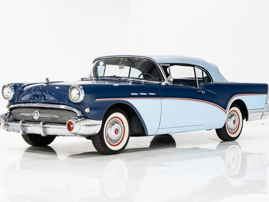 Buick Special 1957 1957 Bleu