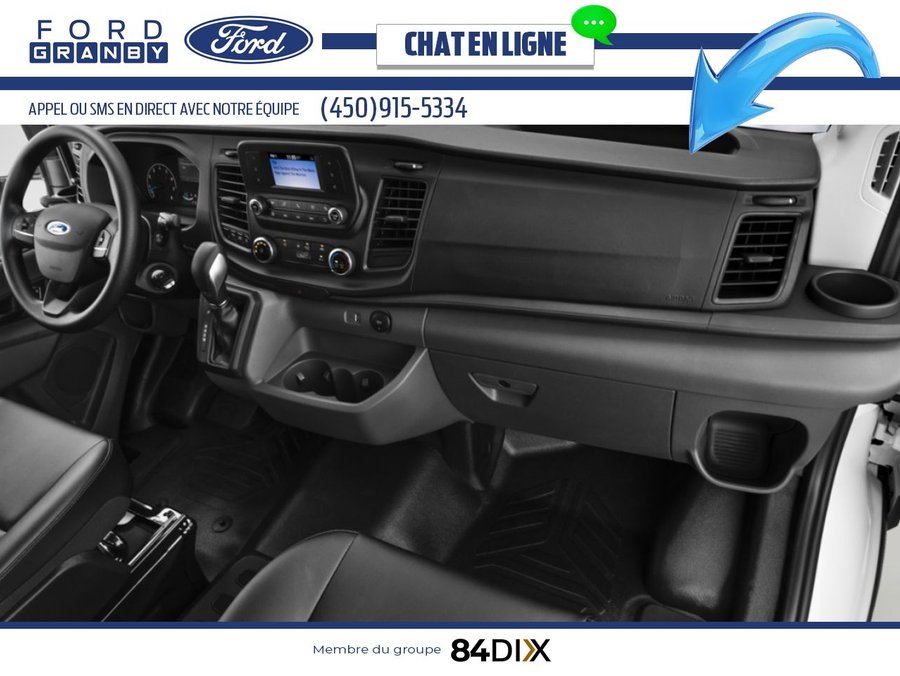 Ford Transit fourgon utilitaire T-250 TI toit moyen 148 po PNBV de 9 070 lb 2025 Blanc Oxford