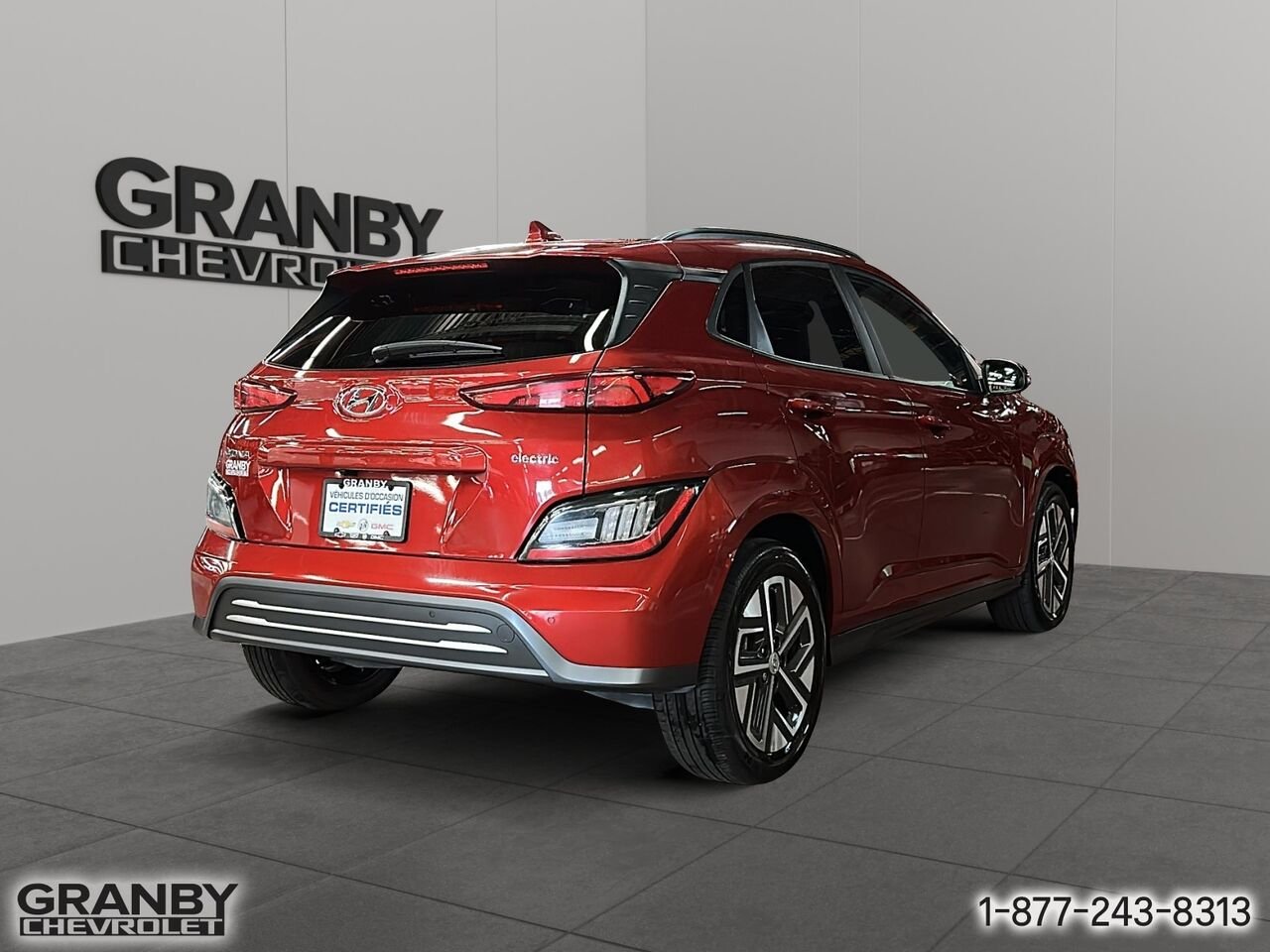 2023 Hyundai Kona Electric Ultimate TA | 25-0548A Red Granby - photo #4