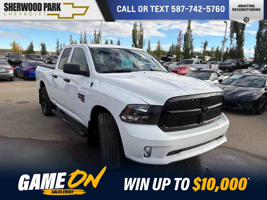 2022 Ram 1500 Classic Express Quad Cab 3.6L | Remote Start White