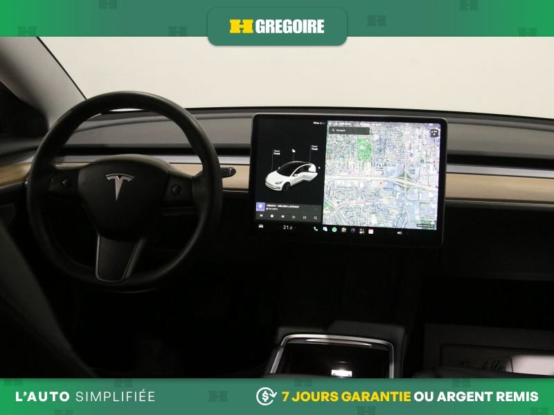 Tesla Model 3 822660 | Standard Range Plus AUTO AC CUIR TOIT NAV MAGS CAM 2021 Blanc Laval - photo #17