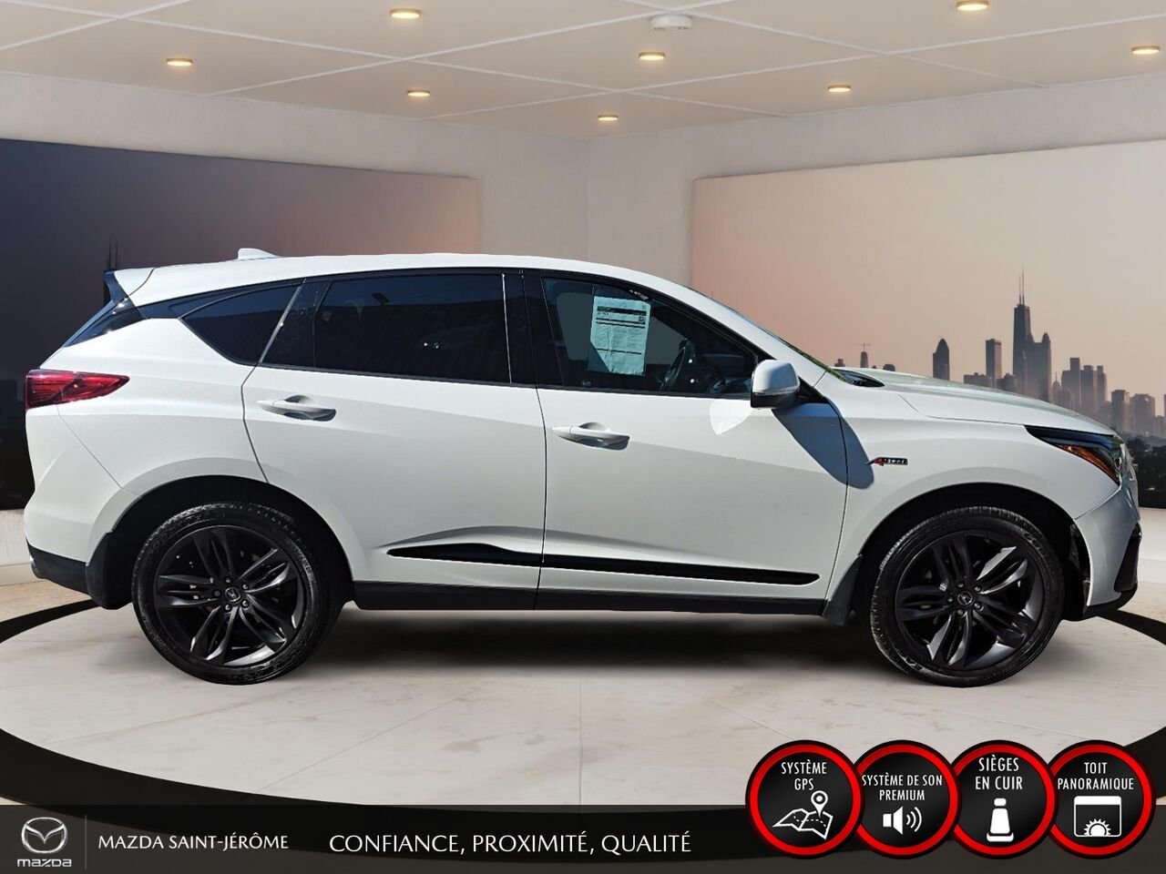 2020 Acura RDX White Ste-Agathe des Monts - photo #4