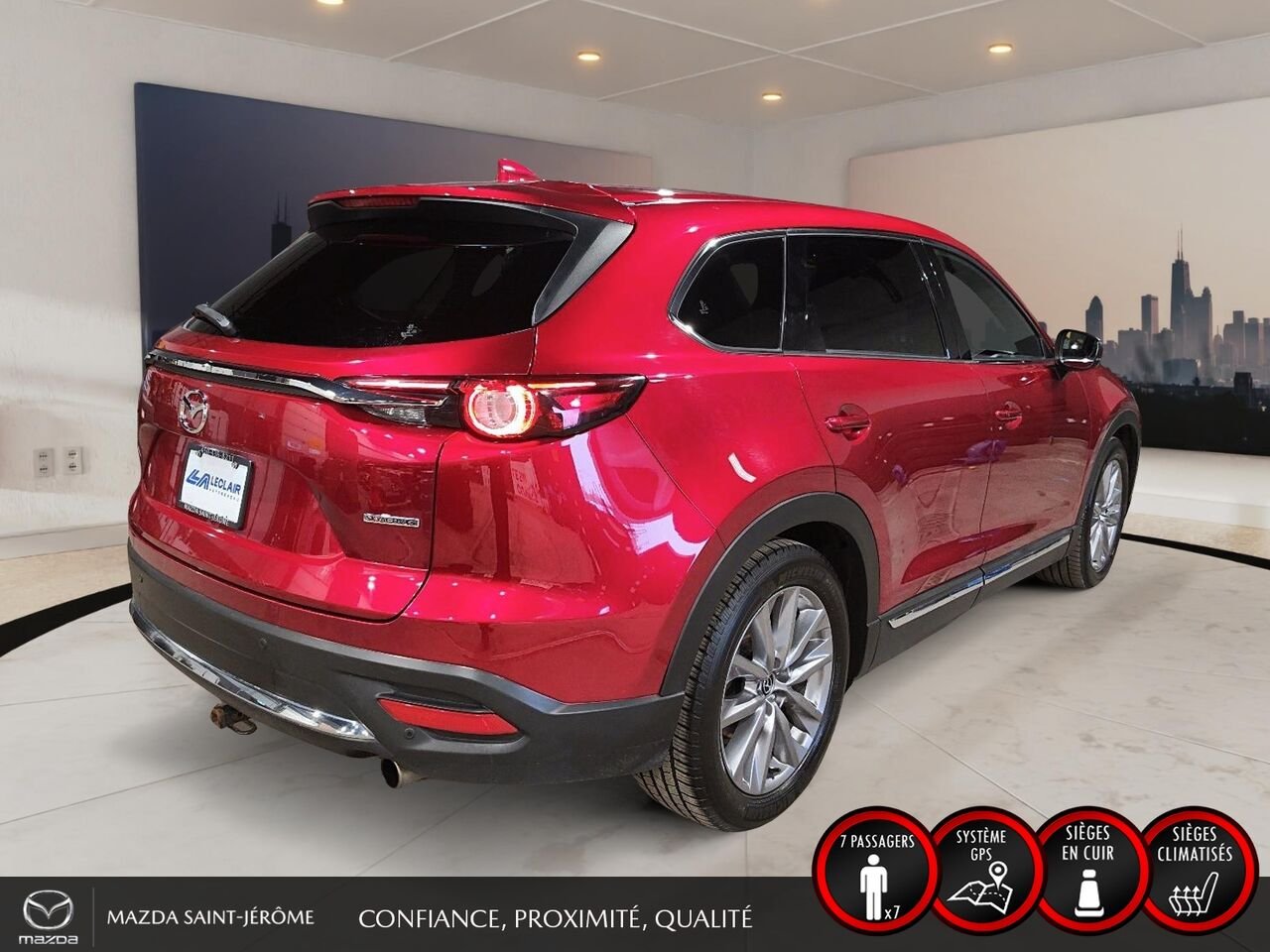 2020 Mazda CX-9 Red Saint-Jérôme - photo #5