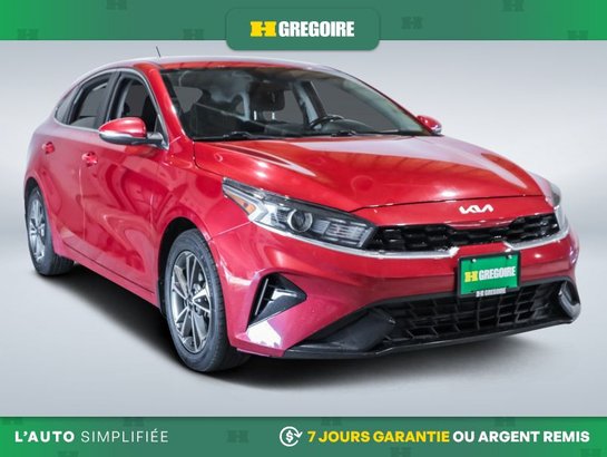 2022 Kia Forte5 EX AUTO A/C GR ELECT MAGS CAM RECUL BLUETOOTH Red
