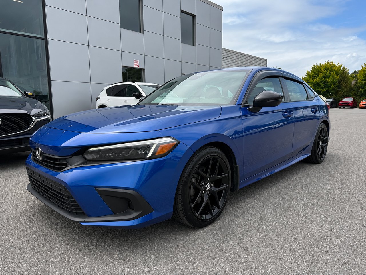 Honda Civic Sport 2022 Bleu Châteauguay - photo #2