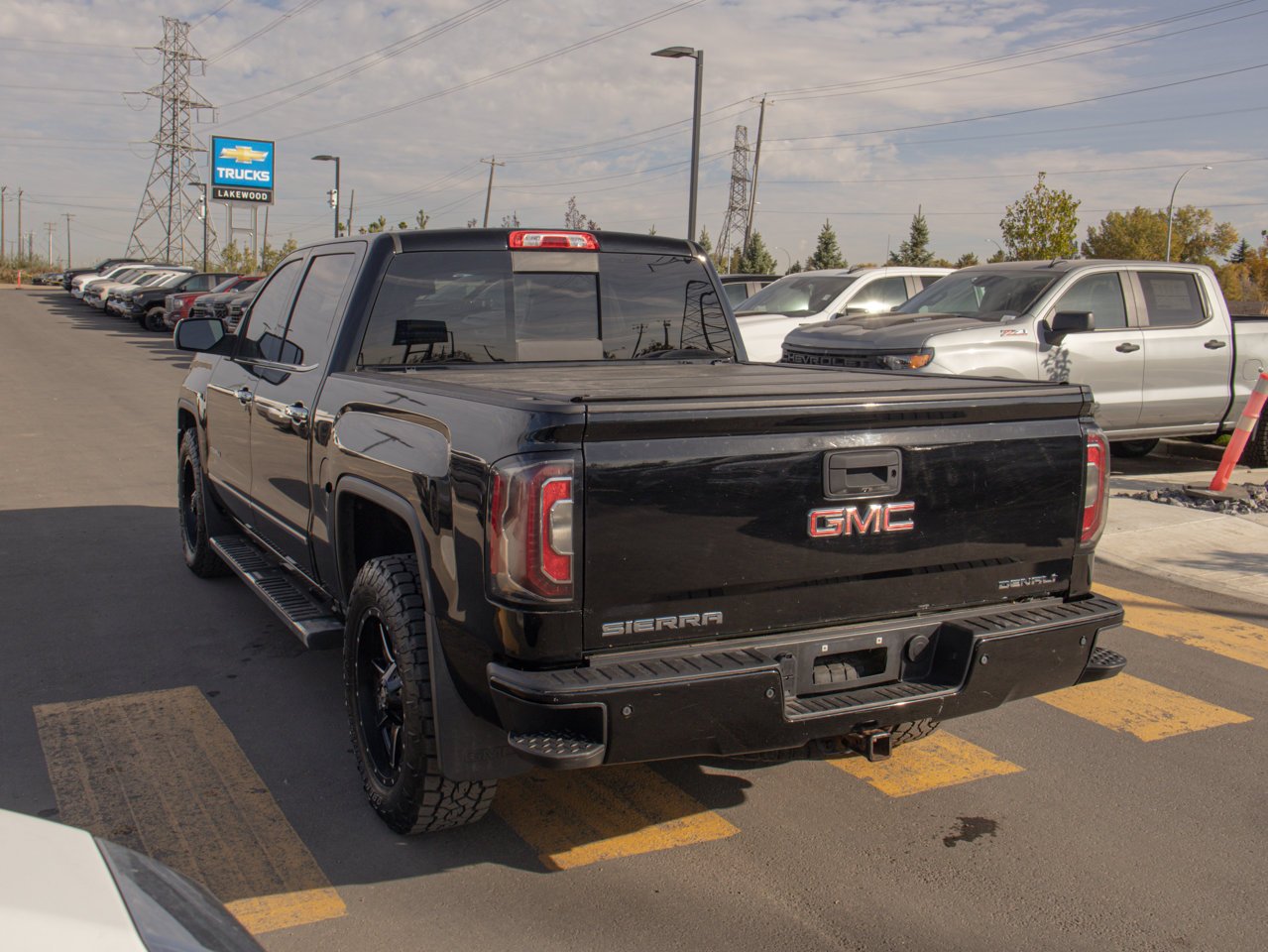 2018 GMC Sierra 1500 4WD Crew Cab 143.5 Denali Black Sherwood Park - photo #7