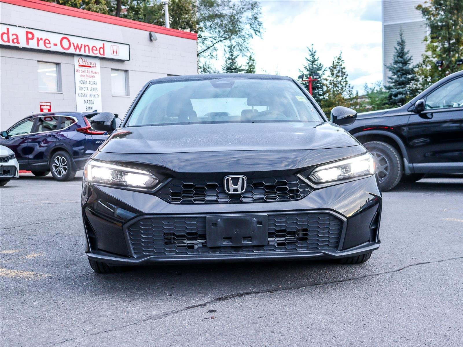 Honda Civic Berline LX 2025 Black Ottawa & Gatineau - photo #1