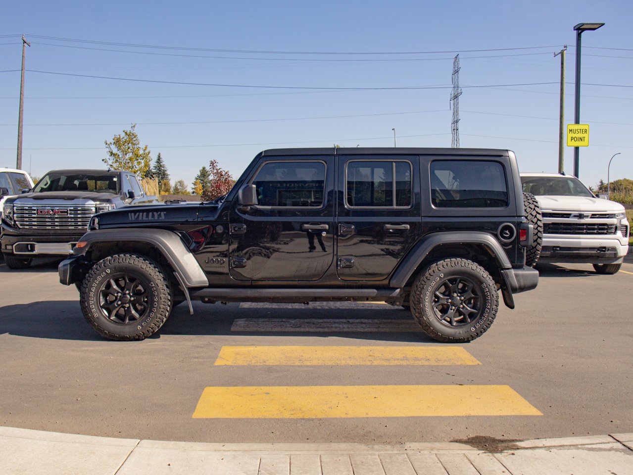 2023 Jeep Wrangler Willys 4 Door 4x4 Black Sherwood Park - photo #6