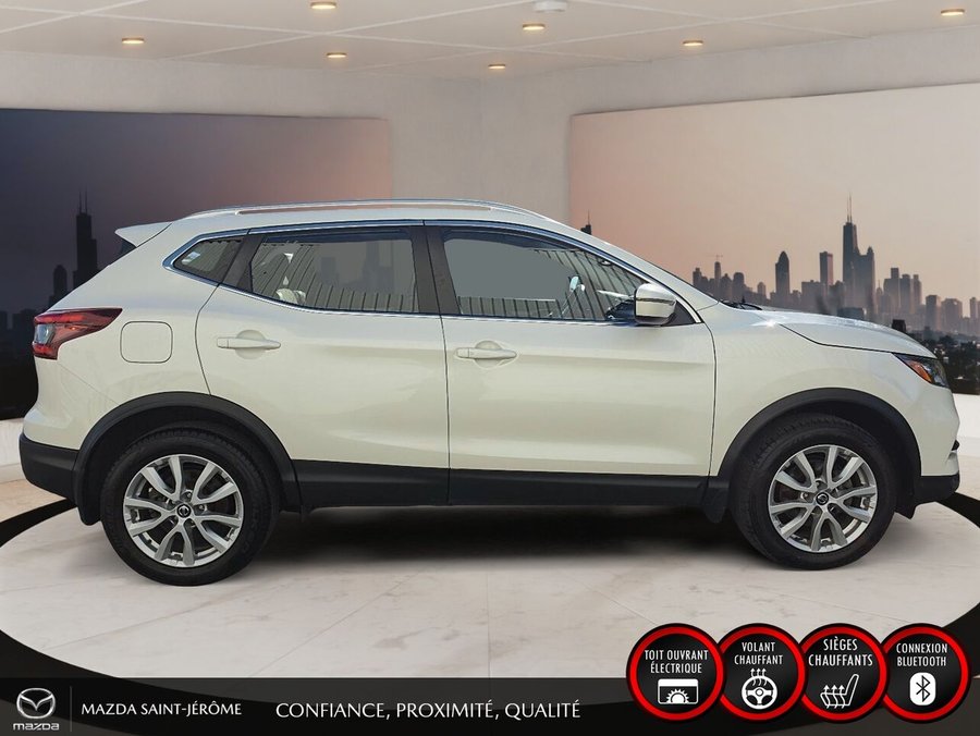 Nissan Qashqai SV | 1 PROPRIÉTAIRE | TOIT OUVRANT | AWD | MAGS 2023 Blanc