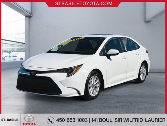 TOYOTA COROLLA LE AMÉLIORÉ 2023 Blanc