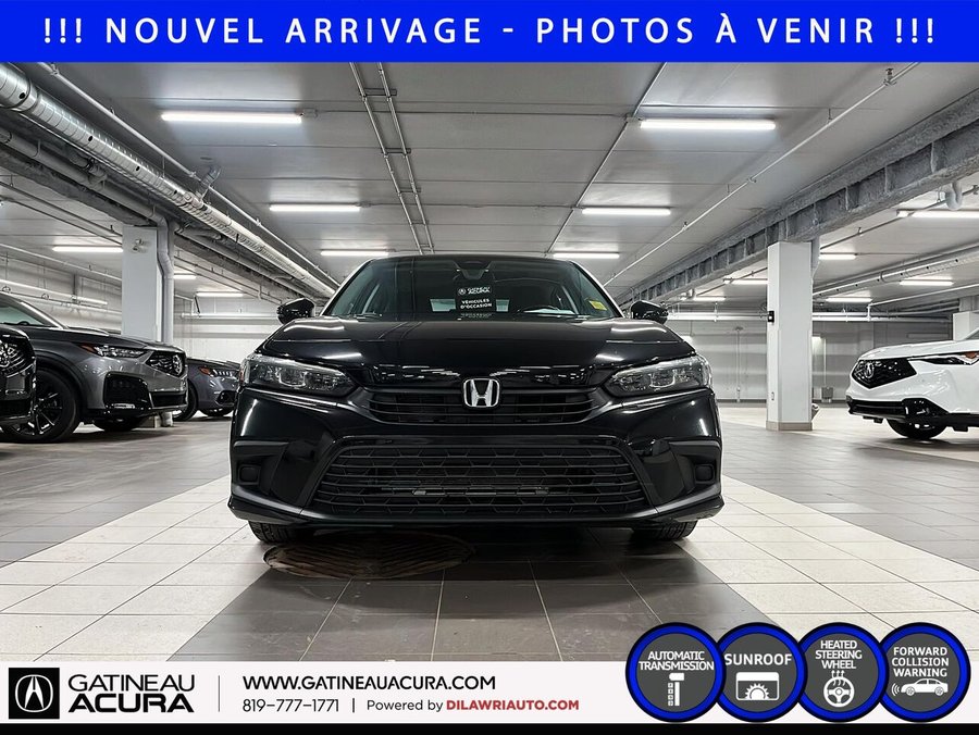 Honda Civic EX 2022 Noir