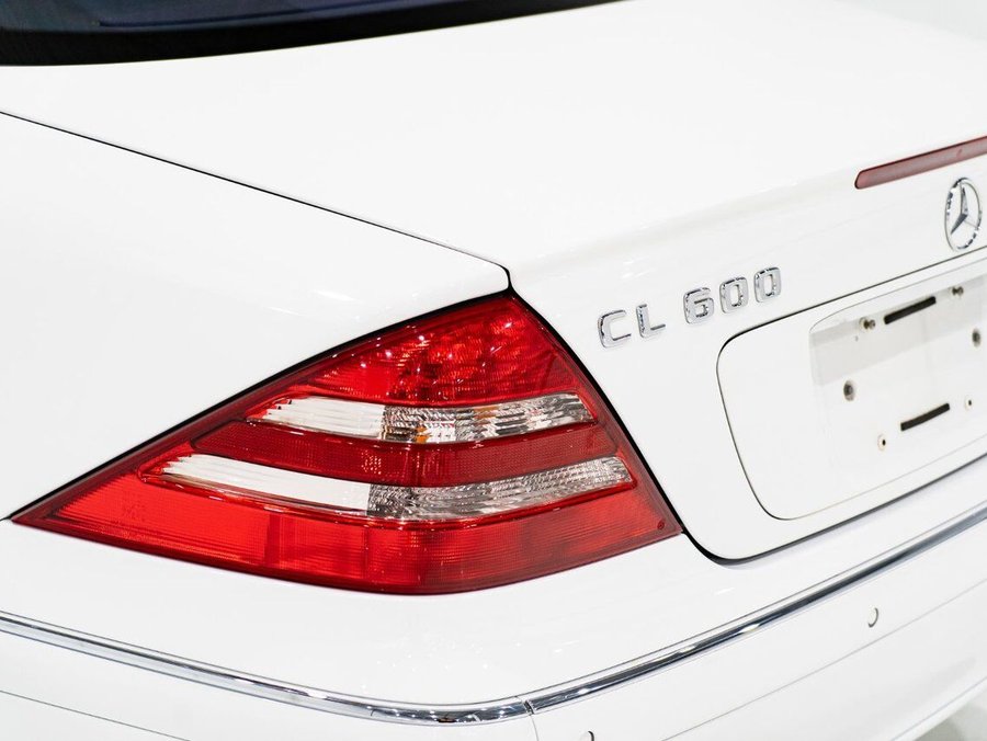2001 Mercedes-Benz CL600 2001 White