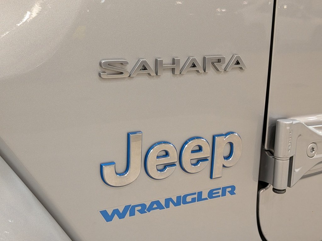 2023 Jeep Wrangler 4xe Sahara 4 Door 4x4 Silver Val-David - photo #37