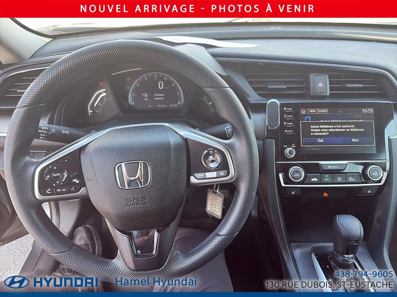 2020 Honda Civic Berline Grey Saint-Eustache - photo #7