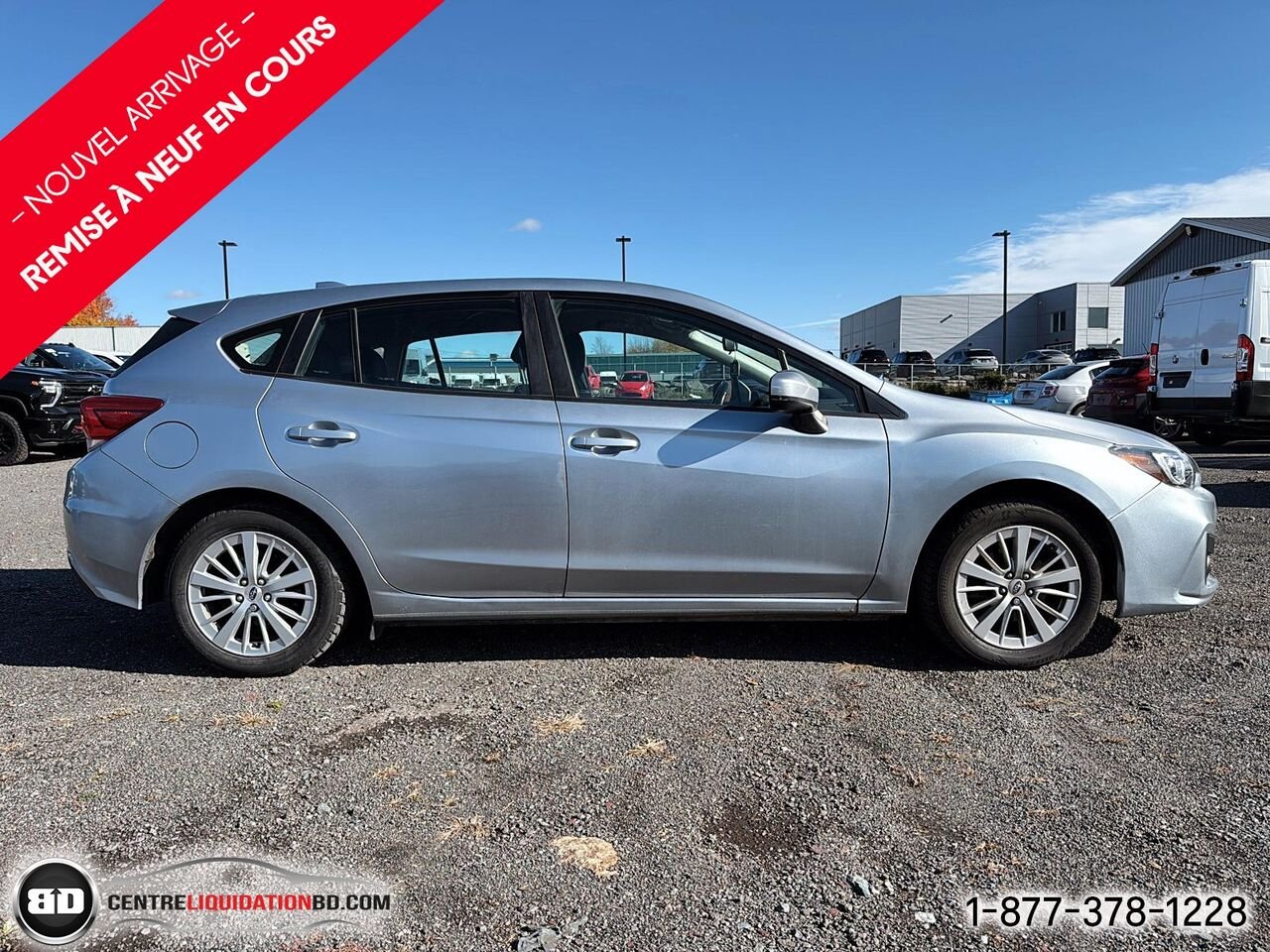 Subaru Impreza 2.0i TOURING | BD0462 2018 Argent Granby - photo #7