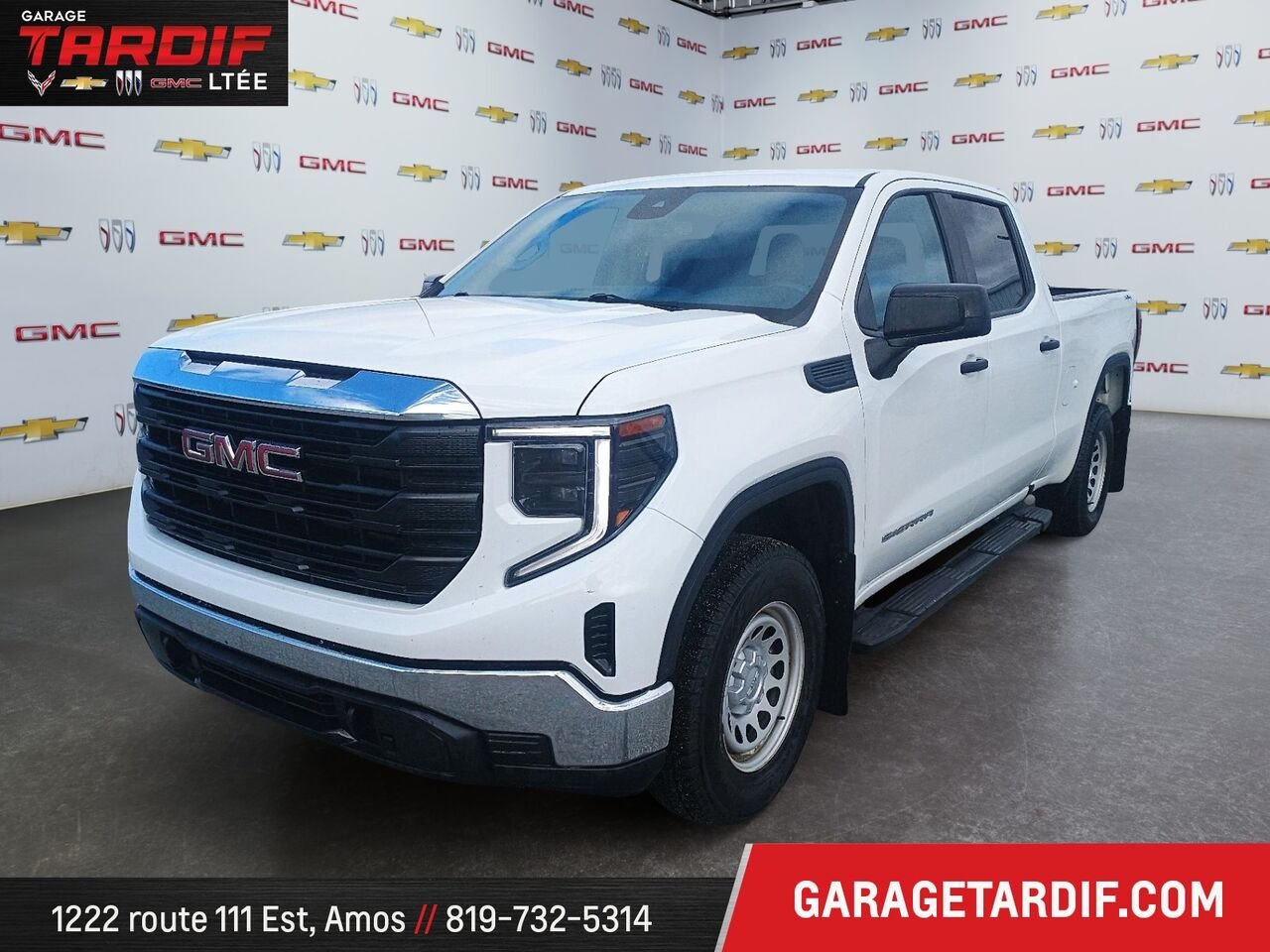 GMC SIERRA 1500 4WD CREW CAB PICKUP 46790A 2022 Blanc Amos - photo #0