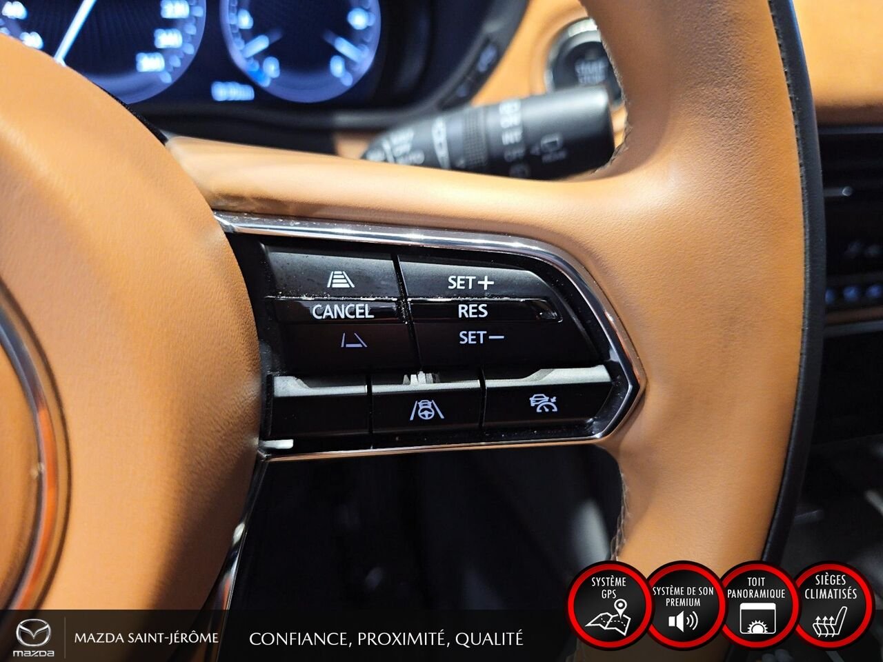2024 Mazda CX-90 hybride léger Red Sainte-Agathe-des-Monts - photo #15