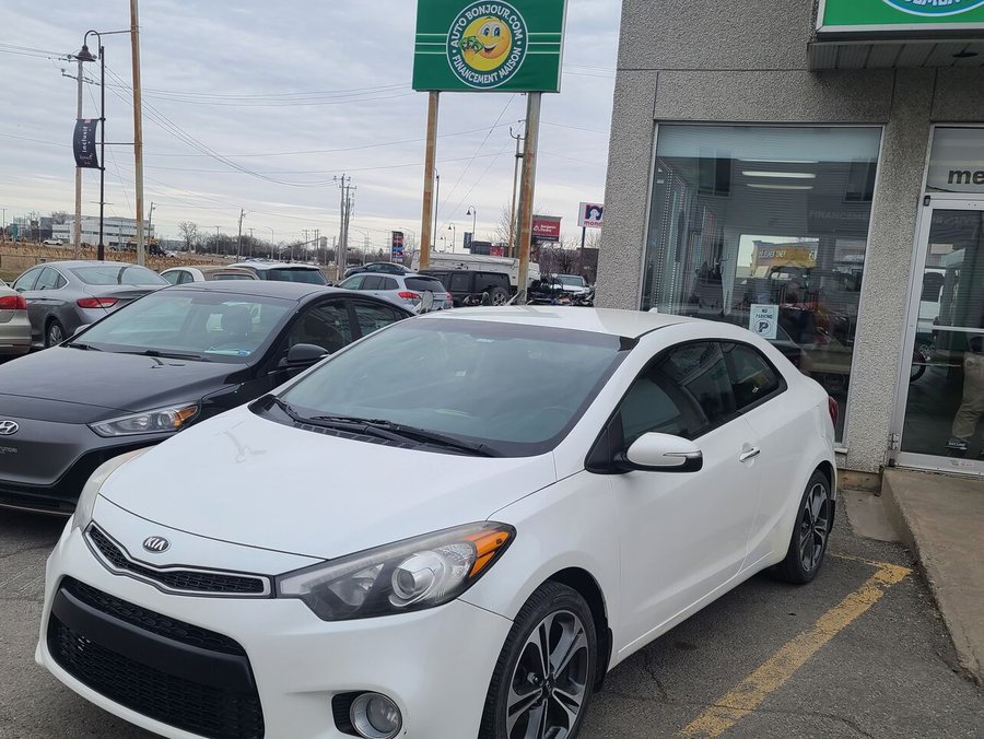 2014 Kia Forte Koup 2014 White