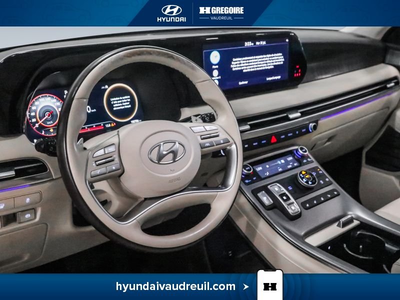 Hyundai Palisade YW186 | Ultimate Calligraphy w/Beige 7-Passenger AWD 2023 Blanc Laval - photo #15