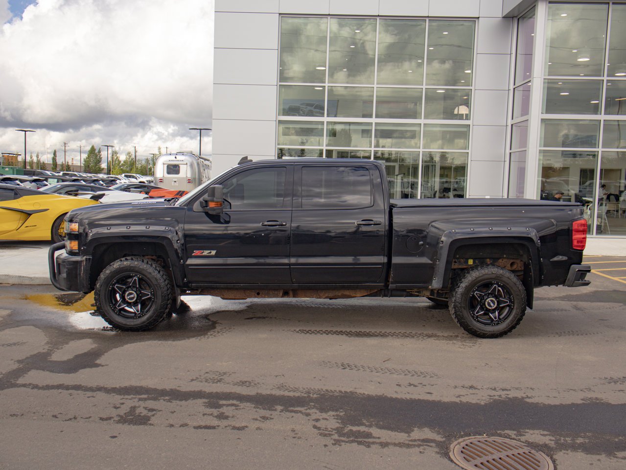 2016 Chevrolet Silverado 2500HD 4WD Crew Cab 153 LT Black Sherwood Park - photo #6