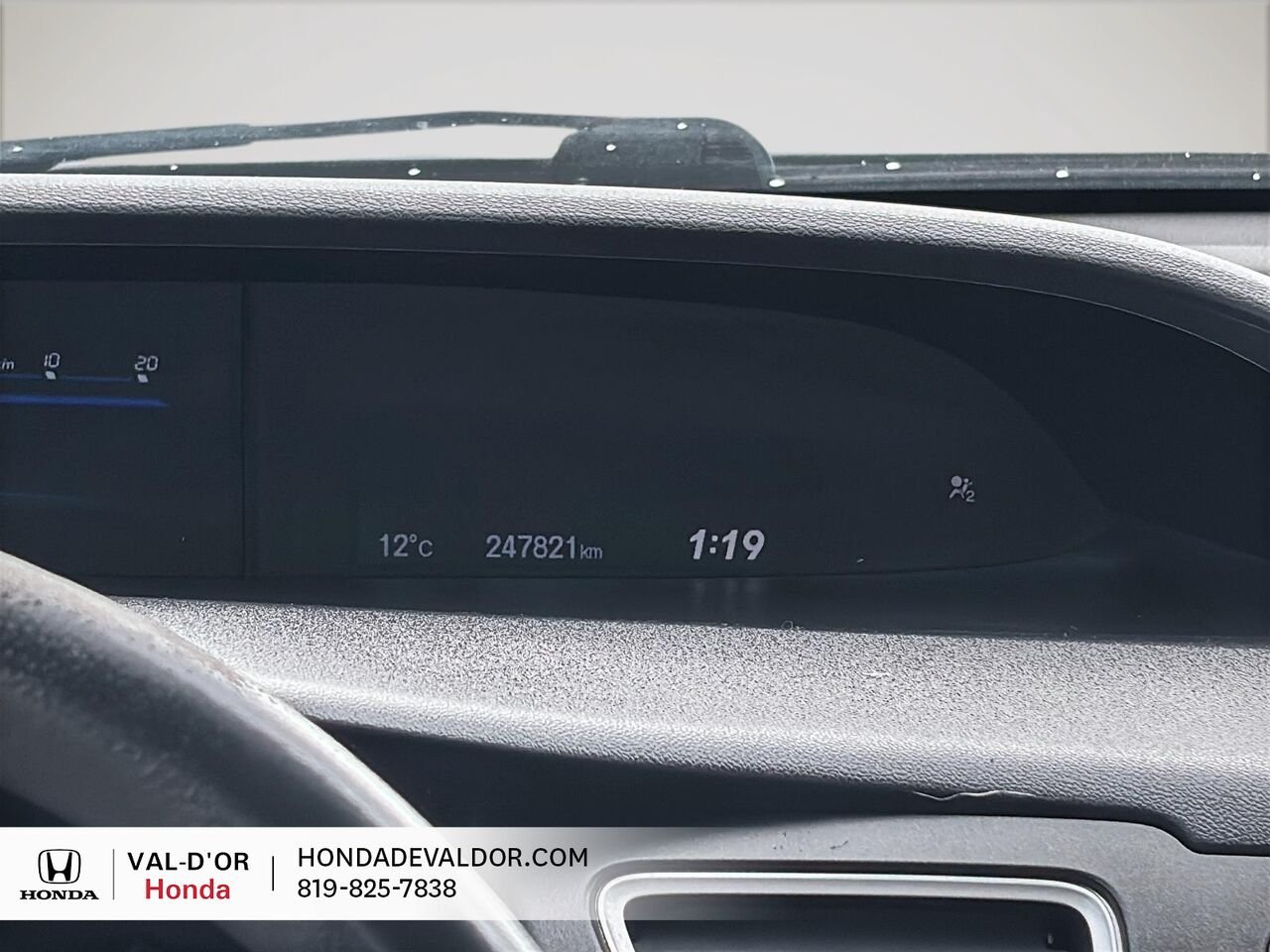 Honda Civic Berline LX 4 portes, boîte automatique 2015 Gris Val-d'Or - photo #8