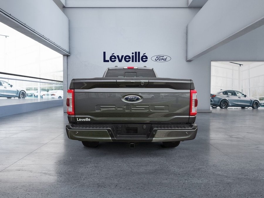 2023 Ford F-150 LARIAT POWERBOOST ** 502A ** TOIT PANO ** SORT ** 20P ** GROS MIRROIRS ** 6,5 pi Grey