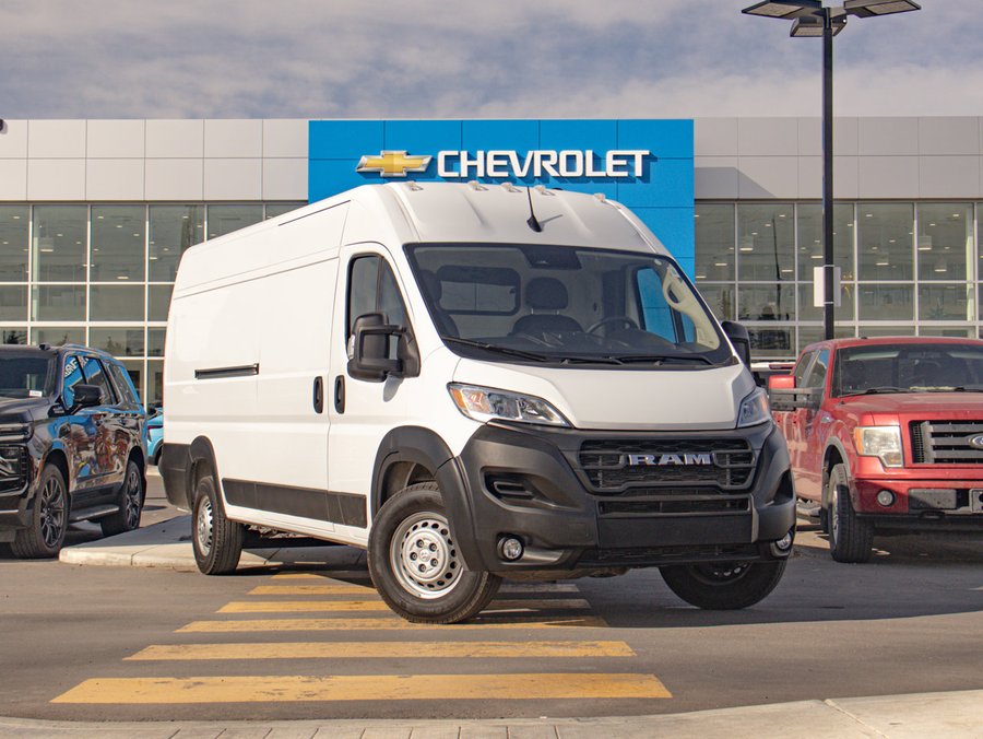 2026 Ram ProMaster Cargo Van Tradesman High Roof 3.6L V6 | Vinyl Bucket Seats White
