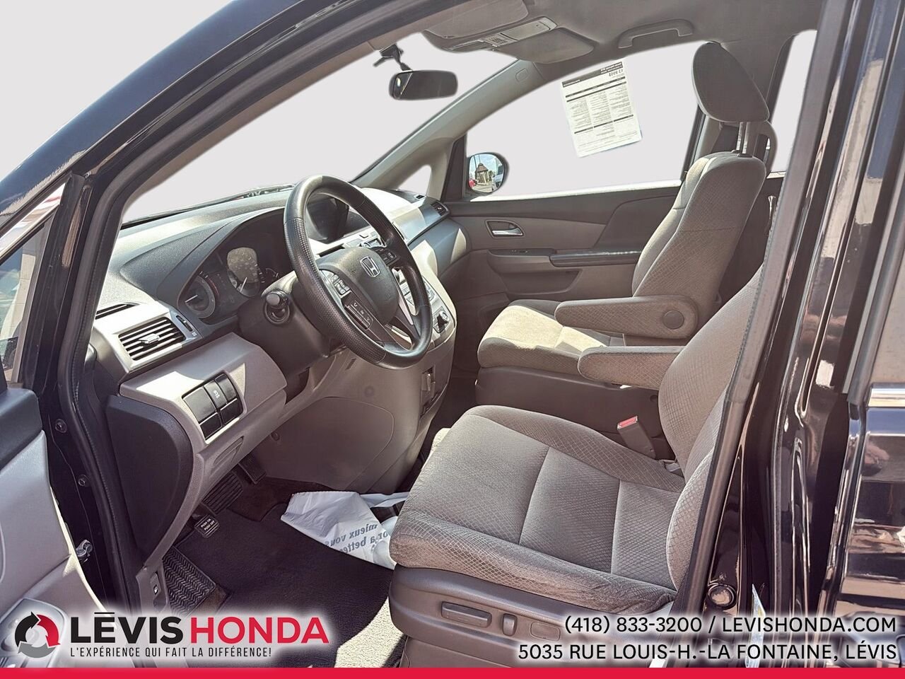 Honda Odyssey LX Familiale 4 portes LX 2016 Noir Lévis - photo #14