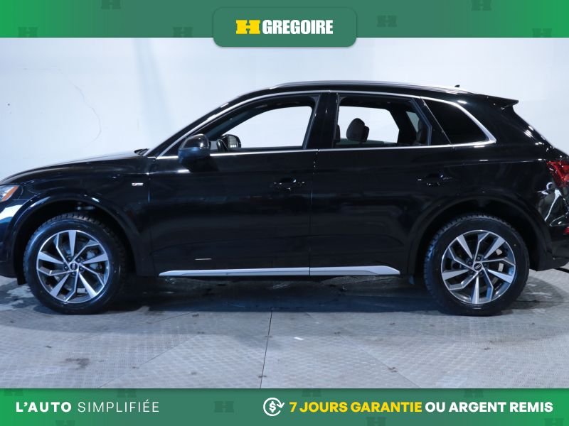 Audi Q5 Progressiv AWD AUTO AC CUIR TOIT NAV CAM RECULE 2022 Noir