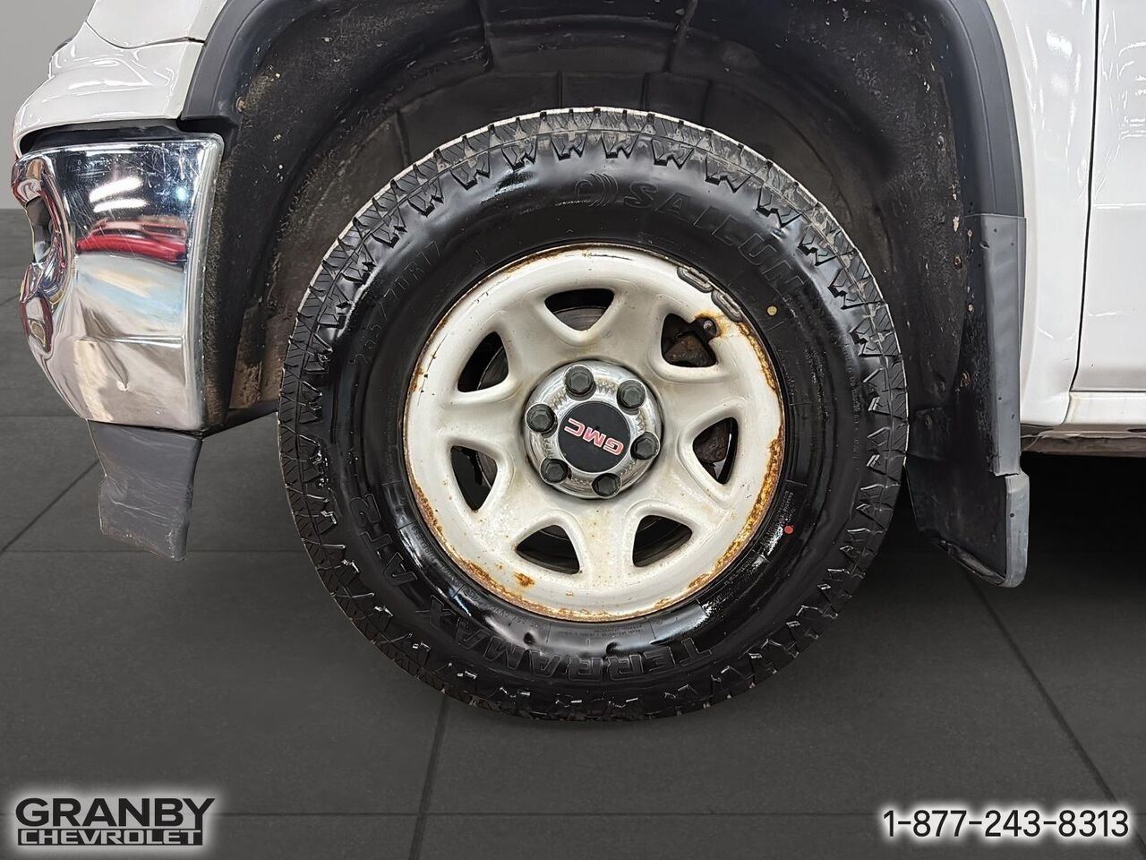 GMC Sierra 1500 Limited cabine double 4RM | G3632 2019 Blanc Granby - photo #9
