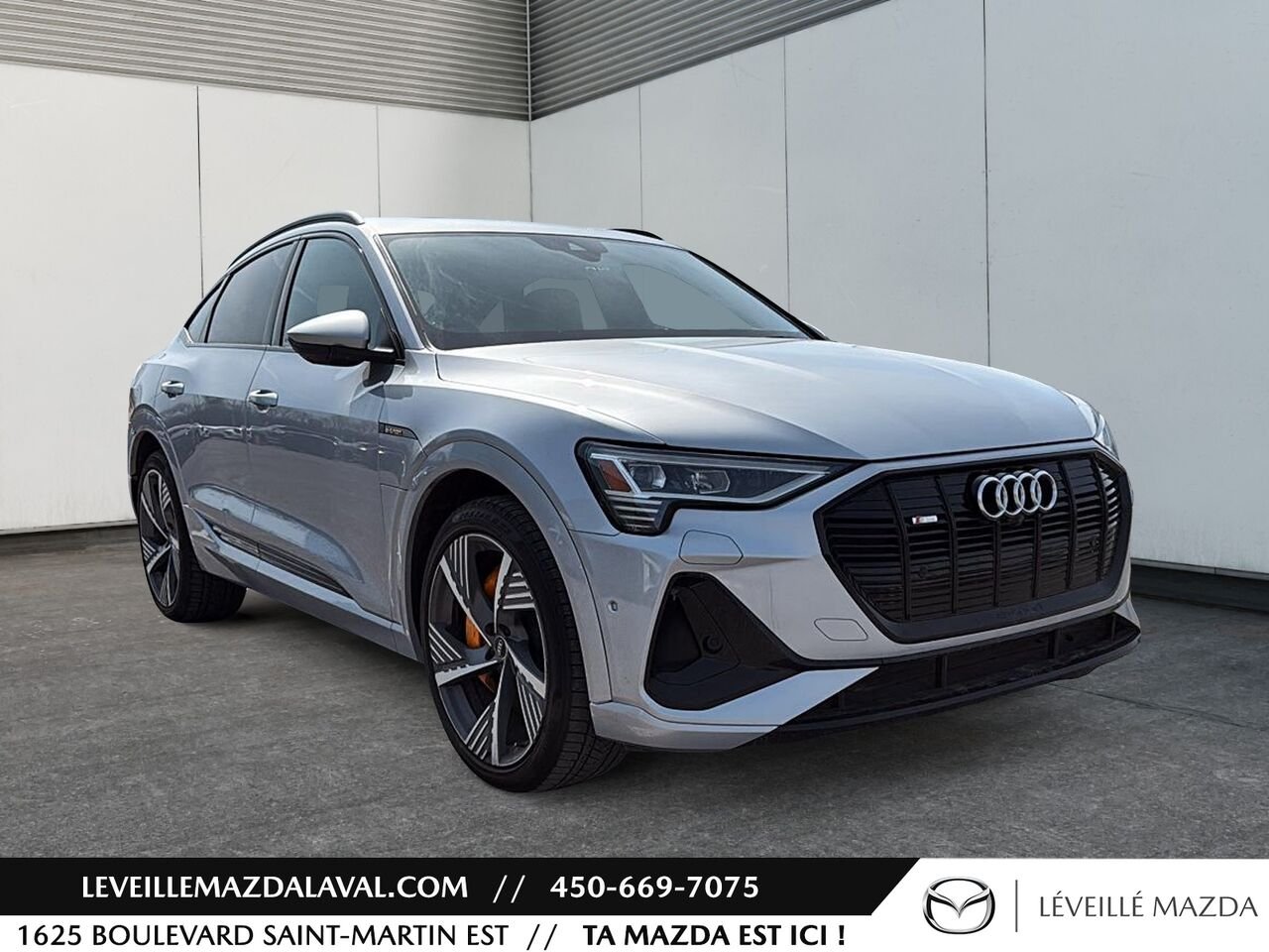 Audi e-tron SP SPORTBACK Technik quattro 2021 Argent Laval - photo #2