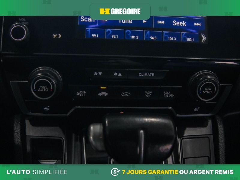Honda CRV 820161 | EX-L AWD AUTO A/C MAGS CUIR TOIT CAM RECUL BLUETOO 2019 Noir Laval - photo #13