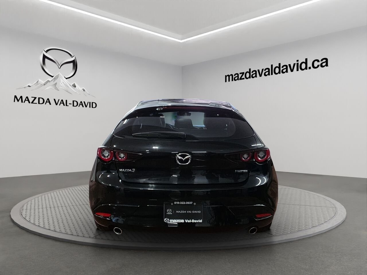 Mazda Mazda3 Sport GS TA BA, VOLANT CHAUFFANT, TOIT OUVRANT, SIÈGES ÉLECTRIQUES 2024 Noir Val-David - photo #23
