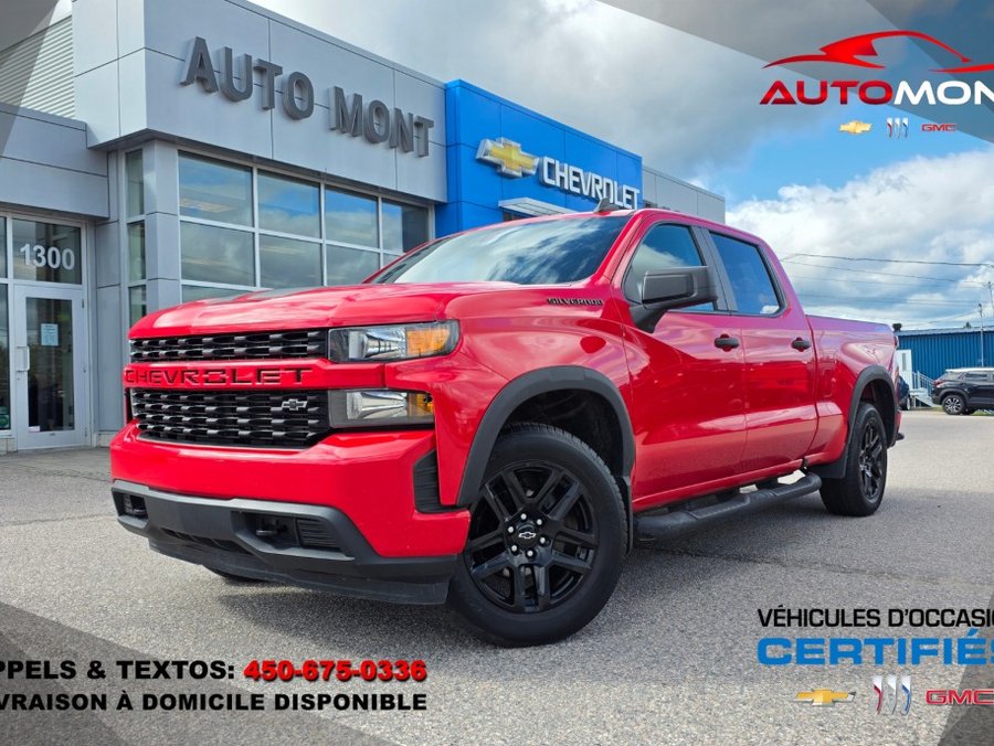 CHEVROLET Silverado 1500 Custom 4X4 2022 Rouge
