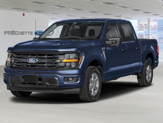 Ford F-150 XLT cabine SuperCrew 4RM caisse de 5,5 pi 2027 Bleu