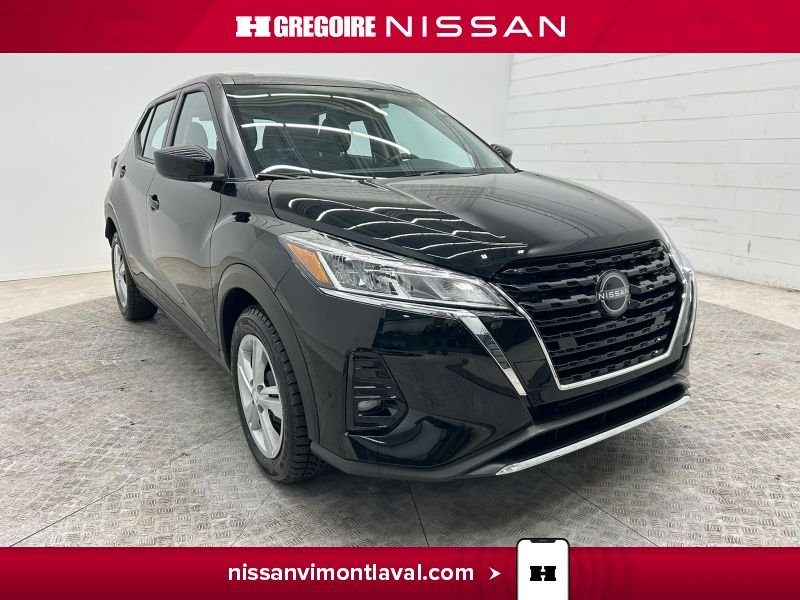 2024 Nissan Kicks S CARPLAY CAMERA MAGS A PARTIR DE 2.99% Black