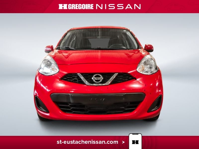 2017 Nissan MICRA Red Saint-Eustache - photo #1