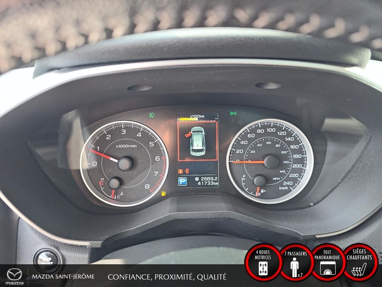Subaru Ascent TOURING 8 PLACES | TOIT PANORAMIQUE | AWD | 2022 Gris Saint-Jérôme - photo #15