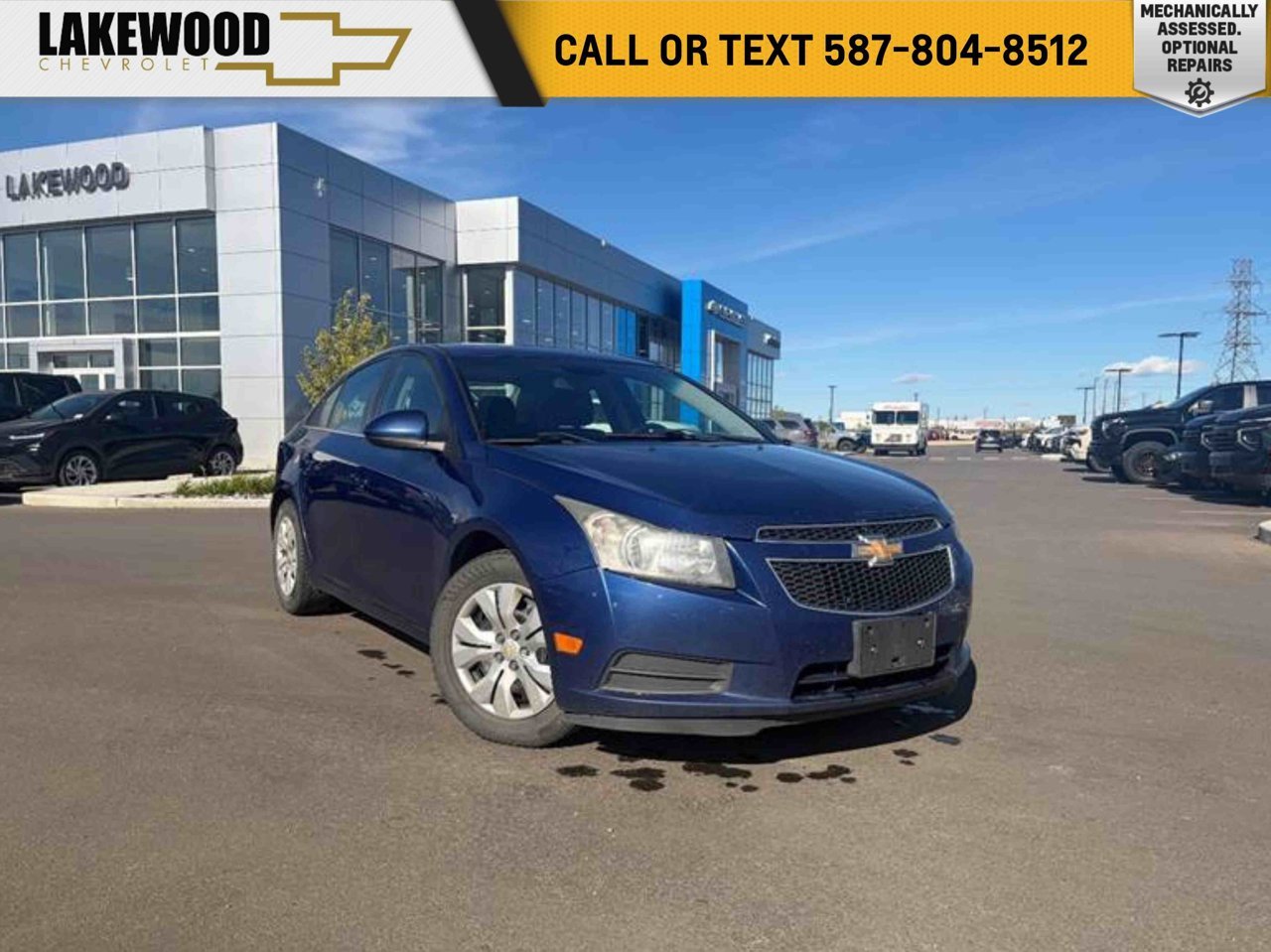 2012 Chevrolet Cruze 4dr Sdn LT Turbo w/1SA Blue Sherwood Park - photo #0