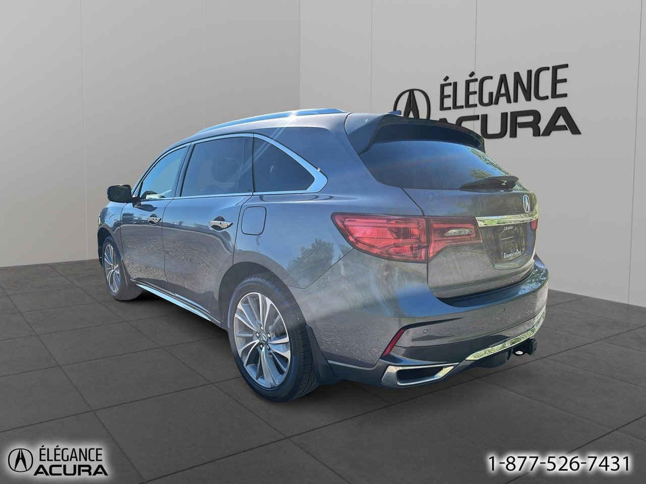 Acura MDX Elite Pkg | 26047A 2017 Gris Granby - photo #7