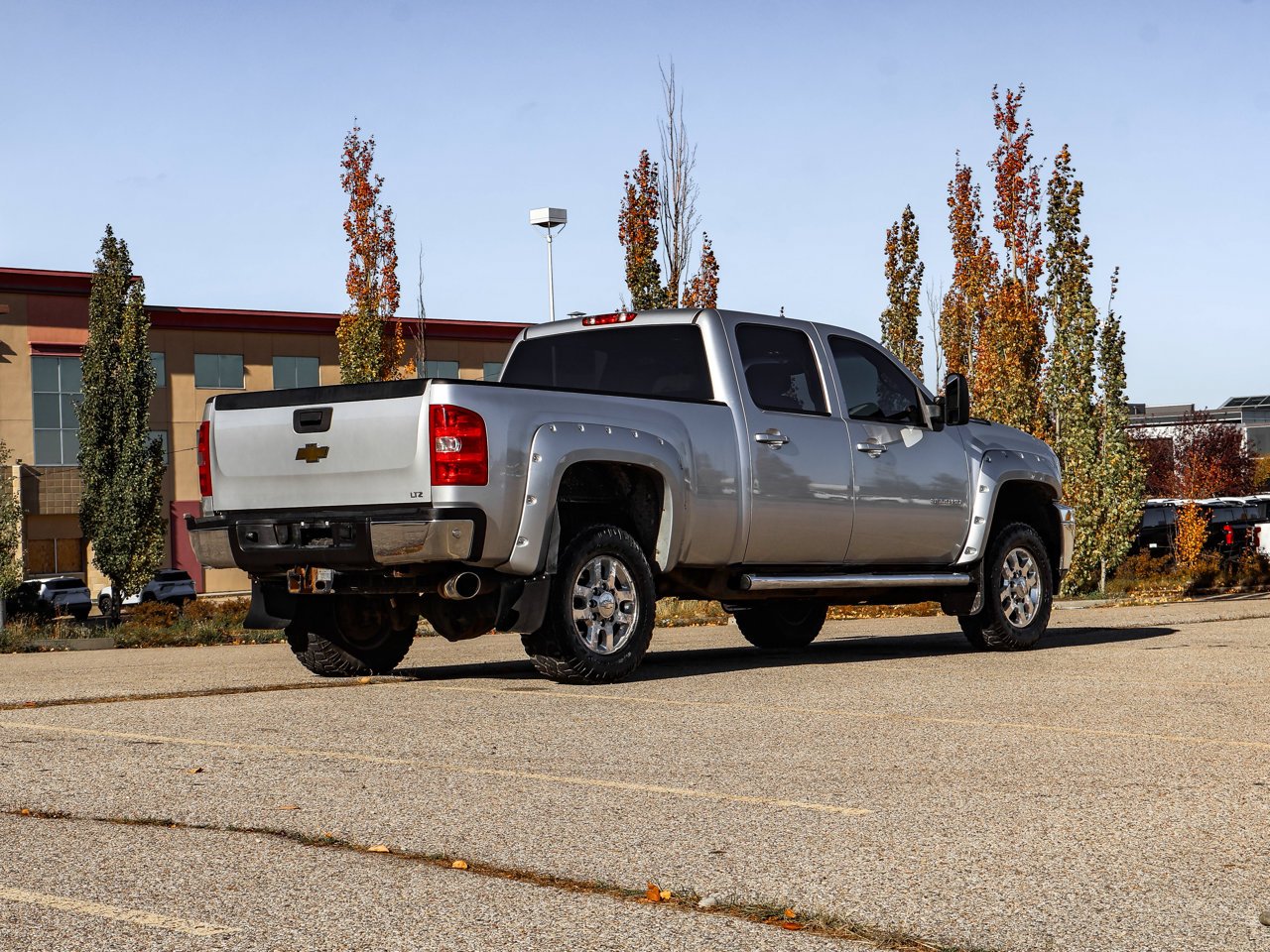 2011 Chevrolet Silverado 3500HD 4WD Crew Cab 167 LTZ Grey Sherwood Park - photo #7