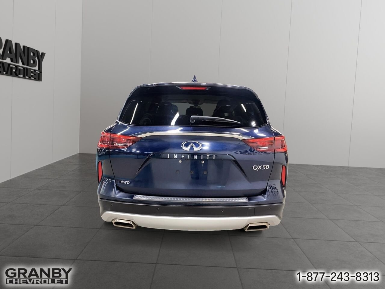 Infiniti QX50 PURE TI | 25-0545A 2020 Bleu Granby - photo #5