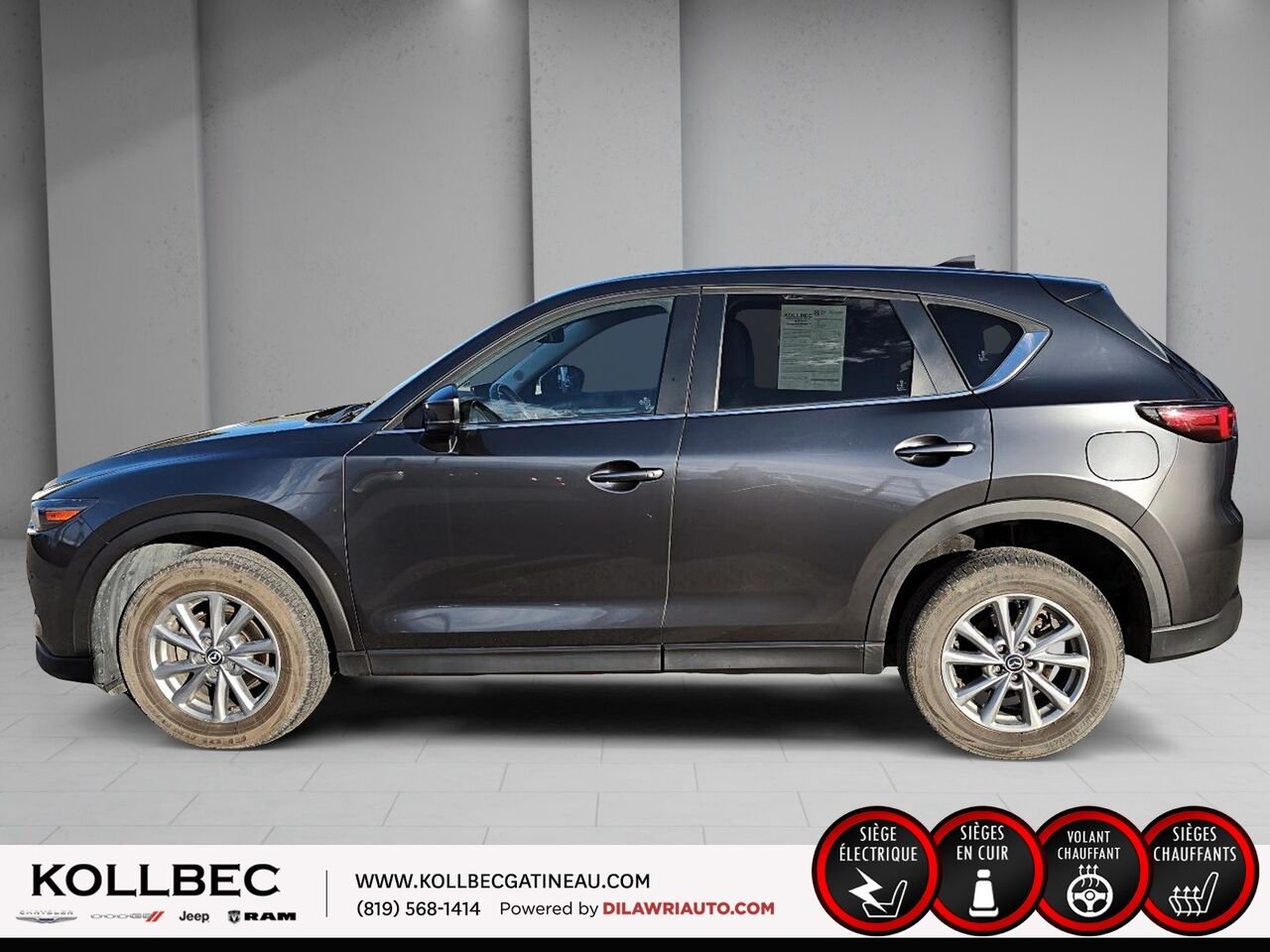 MAZDA CX-5 U19540 | GS AWD 2023 Gris Gatineau - photo #18