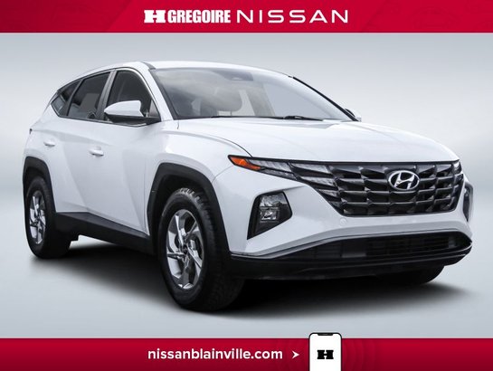 2022 Hyundai Tucson Essential 0 ACCIDENT BANC CHAUFFANT GR ELEC White