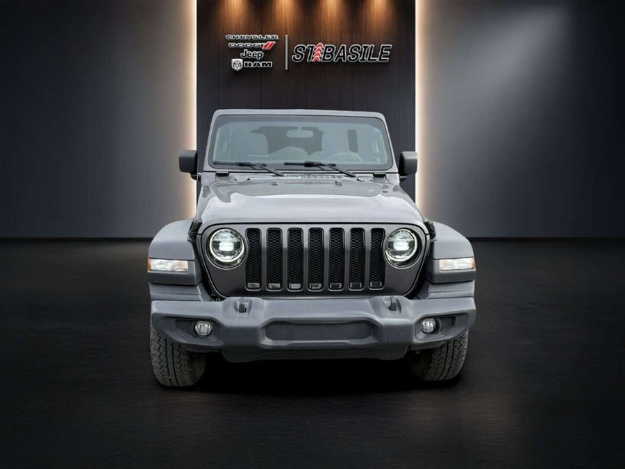 2021 Jeep Wrangler UNLIMITED SPORT ALTITUDE, DEUX TOITS, ALPINE, PHARES AU LED Grey