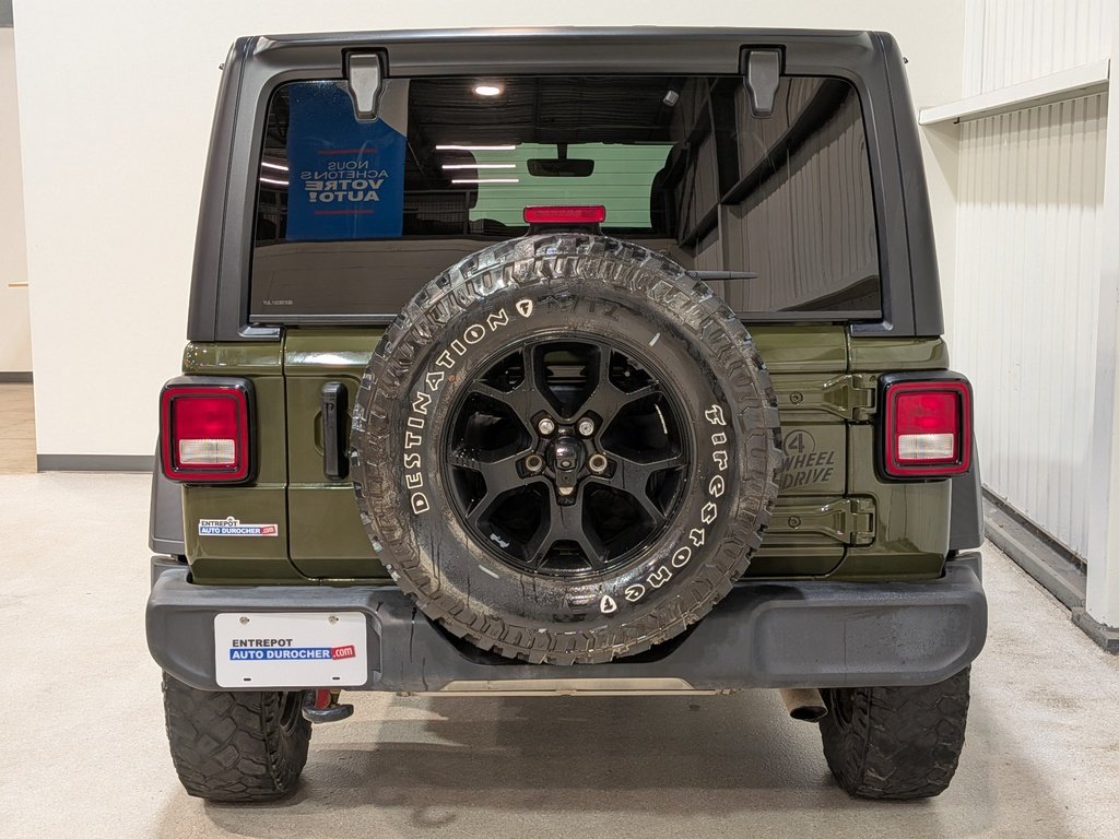 Jeep Wrangler Unlimited Willys 4x4 2022 Vert Val-David - photo #5