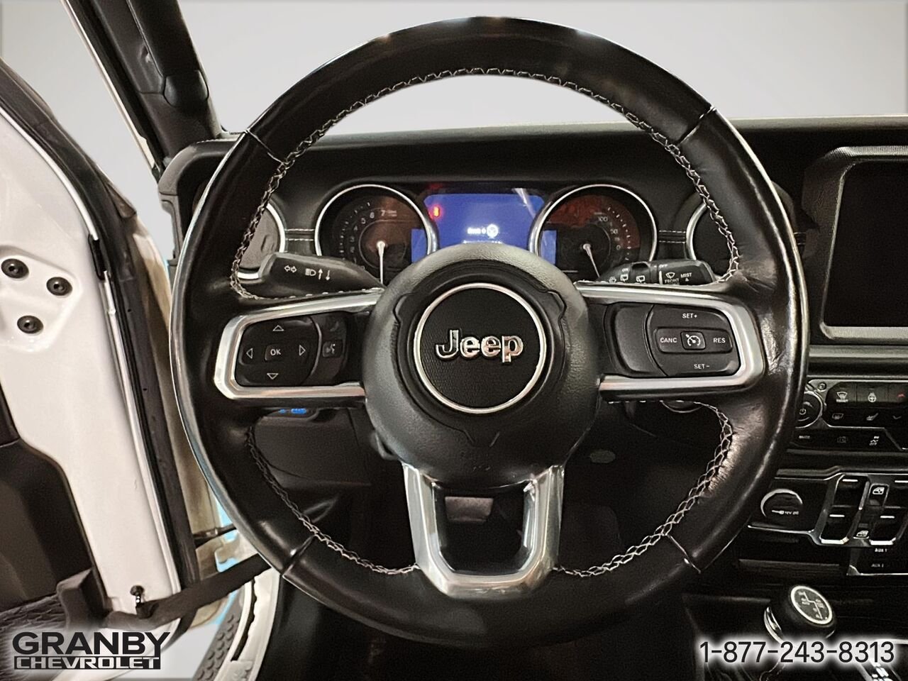 Jeep Wrangler 4xe Unlimited Sahara | 26-0776A 2022 Blanc Granby - photo #13