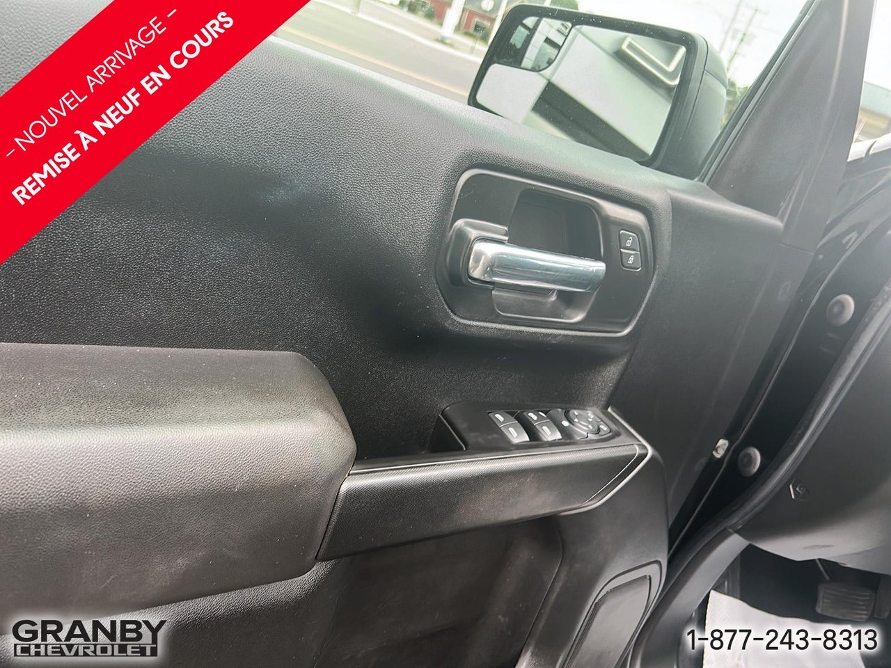 2021 Chevrolet Silverado 1500 Custom CREW BOITE 6.6 | G3868 Black Granby - photo #9