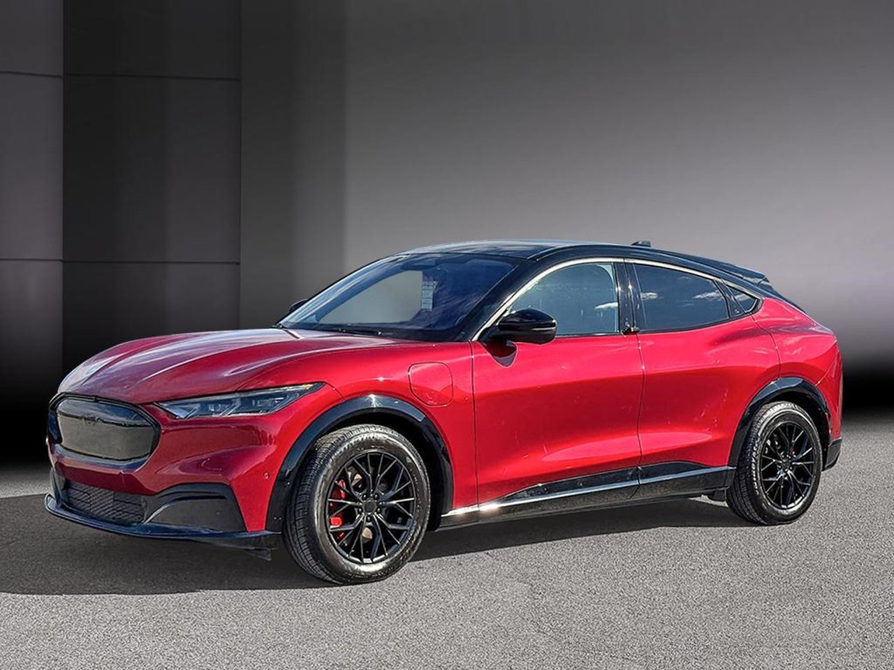 2021 Ford Mustang Mach-E 3FMTK3SU8MMA01467 Red Mirabel - photo #0