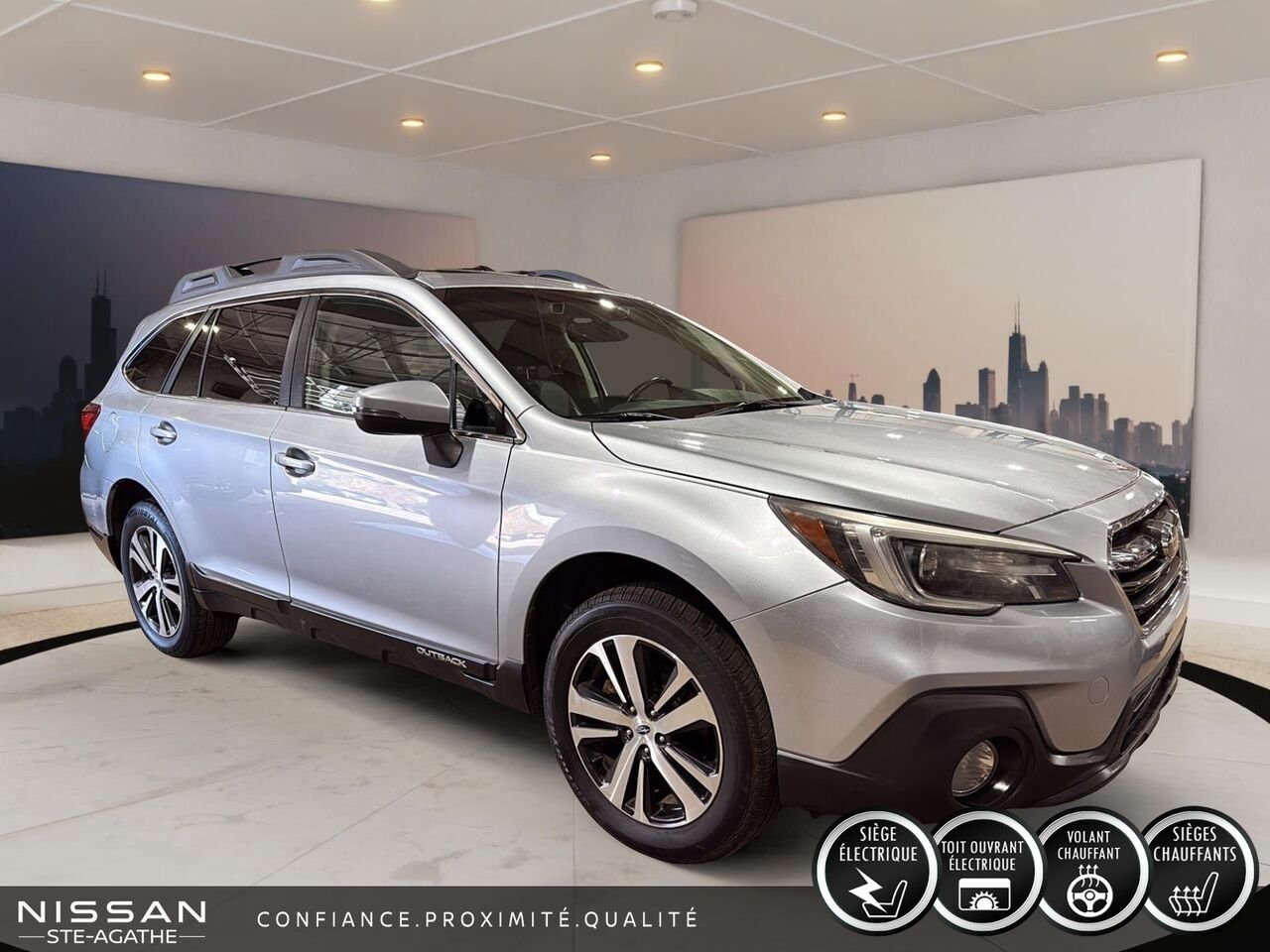 2018 Subaru Outback Silver Ste-Agathe des Monts - photo #2